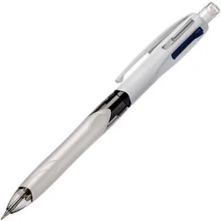 Bic 4 Colours 3+1 Boligrafo y Portaminas Retractil - Punta Media de 1mm - Mina HB 0.7mm - Cuerpo Ancho con Grip - Goma de Borrar - 3 Colores + Portaminas · Pack de 12 uds.