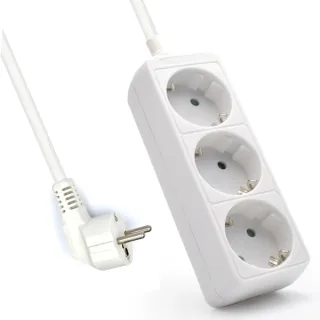 Ewent Ew3958 Regleta 3 tomas Blanco
