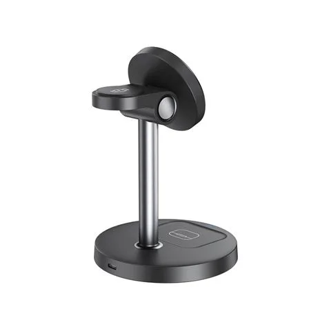 XO CX038 Cargador Inalambrico Magnetico Rapido - 15W - Sujecion Magnetica - Color Negro