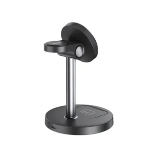 XO CX038 Cargador Inalambrico Magnetico Rapido - 15W - Sujecion Magnetica - Color Negro