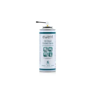 Ewent Spray de Limpieza para Contactos - 200ml - Base de Aceite - Color Ambar Claro