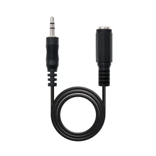 Nanocable Cable Audio Ext.Jack 3.5 M/H 1,5 M