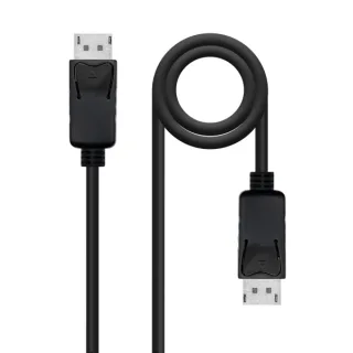 Nanocable Cable Displayport 1.4 CCS DP/M-DP/M - Longitud 5m - Color Negro
