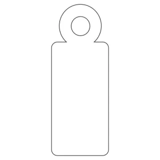 Apli Etiquetas Colgantes Blancas 9 x 24mm 1.000 U.