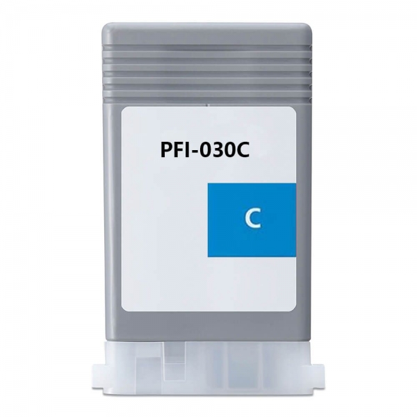 Canon PFI030 Cyan Cartucho de Tinta Pigmentada Generico - Reemplaza 3490C001/PFI-030C