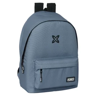 Safta Munich Basicos Mochila para Portatil 15.6" - Conector USB - 2 Compartimentos - 31x44x18cm - Color Gris