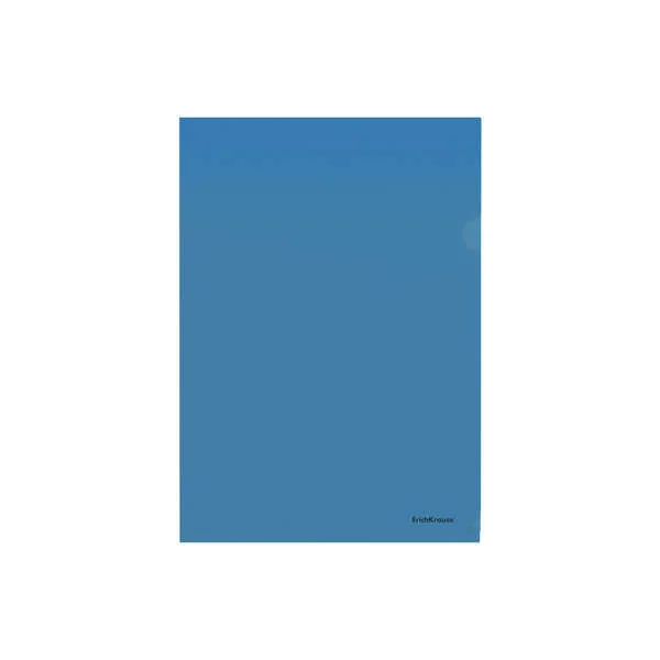 Erichkrause Fizzy Classic Dossier Uñero A4 Semitransparente - Textura Piel de Naranja - Color Azul · Pack de 12 uds.