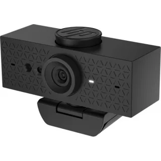 HP 625 Webcam Full HD 1080p - Autofoco - Correccion Automatica de Luz y Color - Campo de Vision 85° - Doble Microfono con Reduccion de Ruido - Giro 360° y Inclinacion 15° - Cubierta de Priva