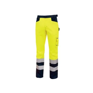 Upower Radiant Pantalon Confortable y Funcional - Talla 2XL - Forro de Franela, Multiples Bolsillos, Ajuste de Cintura Elastico, Rodillas Preformadas, Detalles Reflectantes, Proteccion DPI2